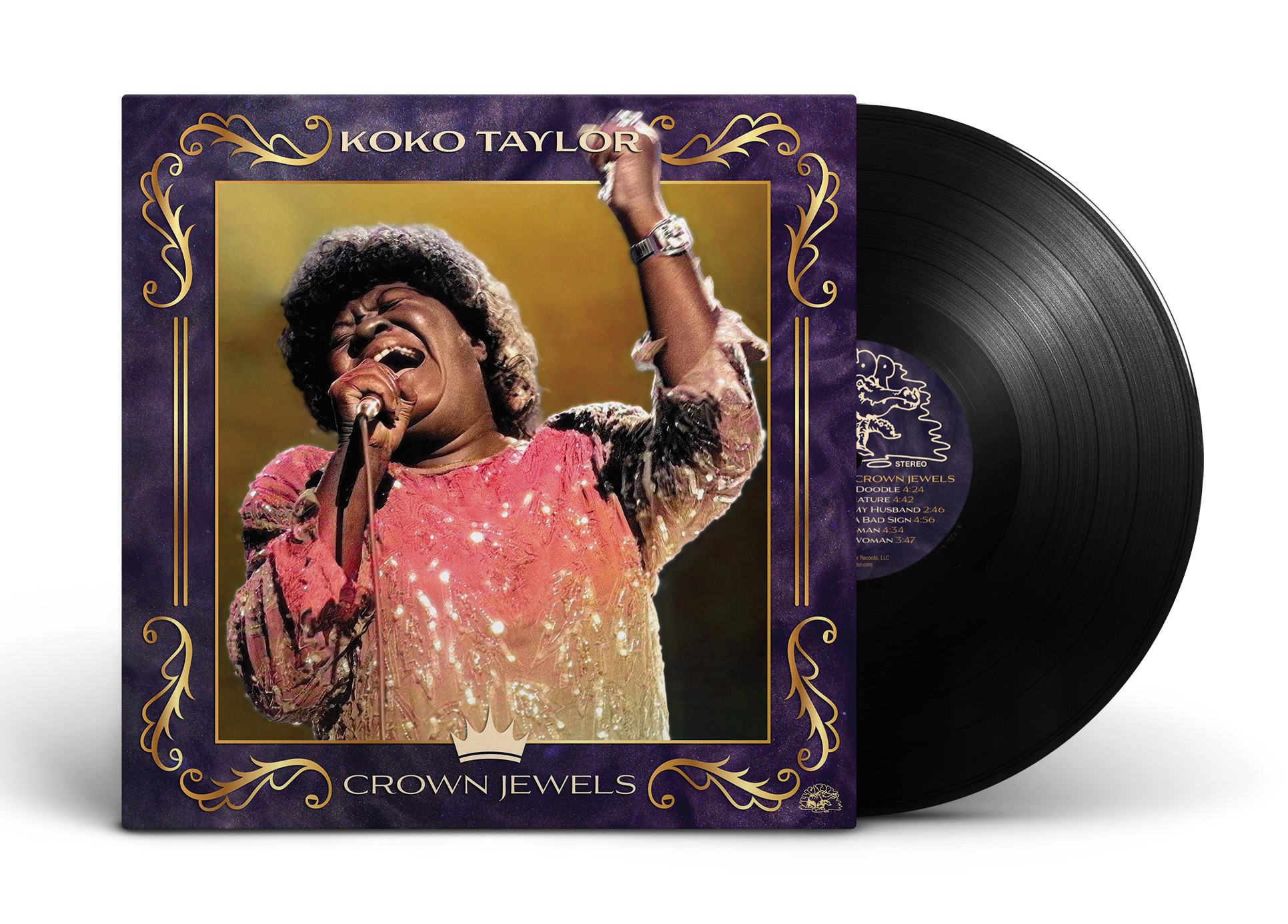 3910 Vinyl Record PSD MockUp