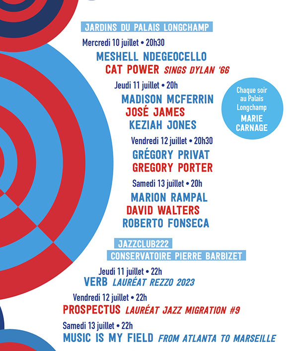 Jazz 5 Continents 2024 Prog 2