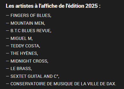 Dax 2025 prog
